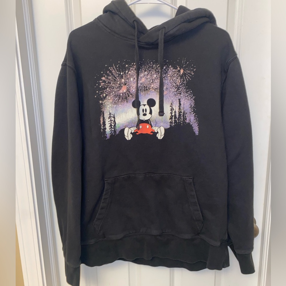 American Eagle Outfitters Mickey Disney Black Hoodie